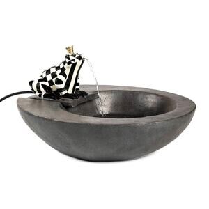 Mackenzie-Childs Frog Tranquility Fountain NEW